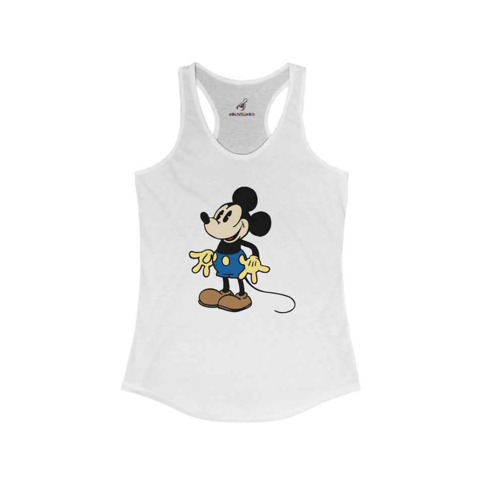 Disney Mickey Mouse Racerback Tank - Women's Fun Tank Top
