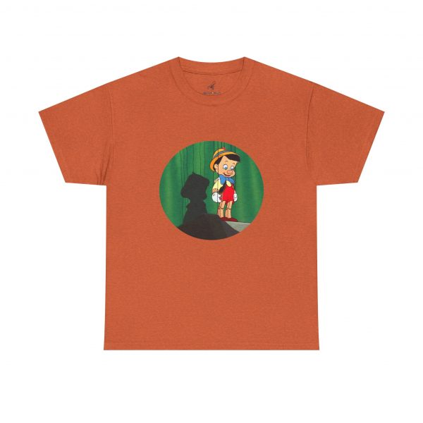 Vintage Pinocchio Heavy Cotton T-shirt - Image 7