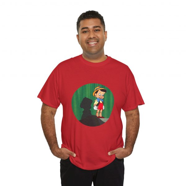 Vintage Pinocchio Heavy Cotton T-shirt - Image 17