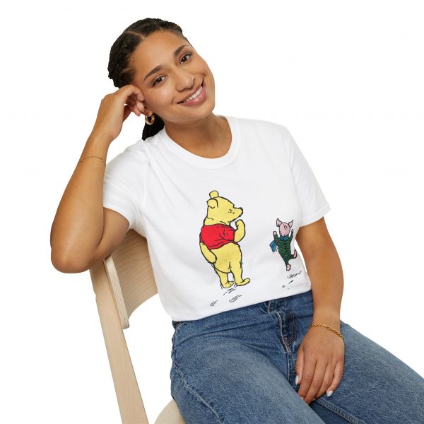 Disney's Winnie the Pooh and Piglet Unisex T-Shirt - Image 2
