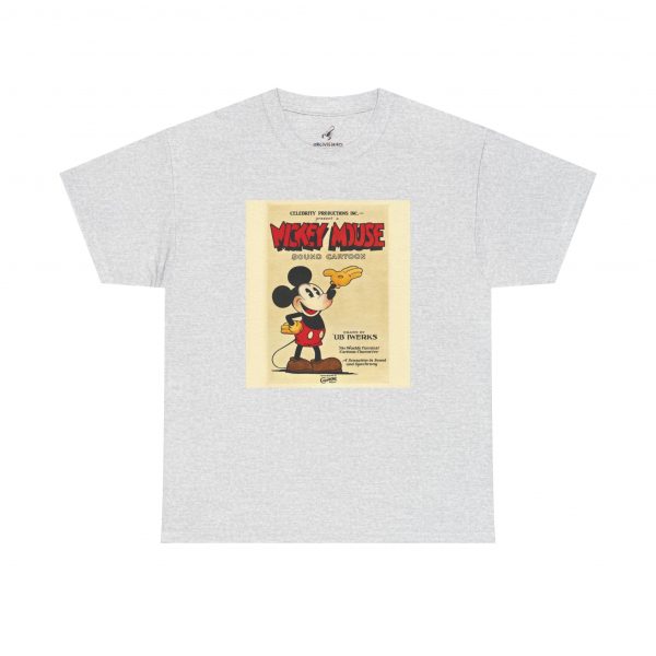 Retro Disney Mickey Mouse Unisex Cotton Tee - Image 4