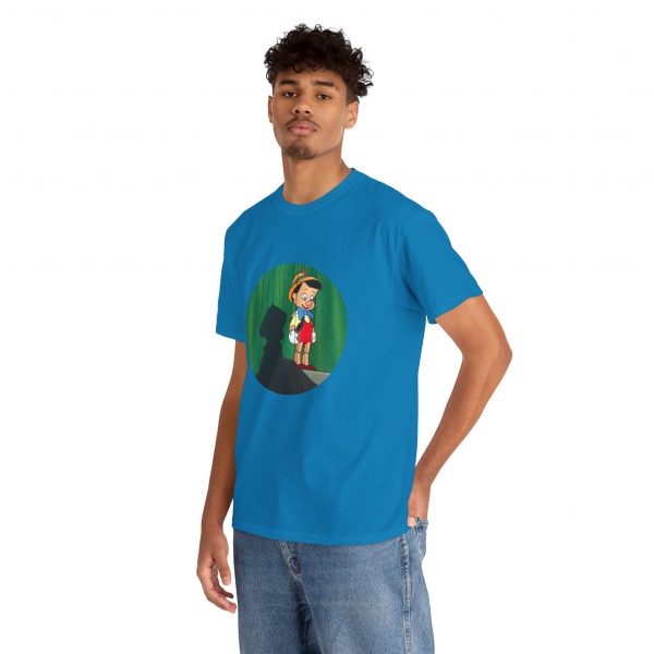 Vintage Pinocchio Heavy Cotton T-shirt - Image 15