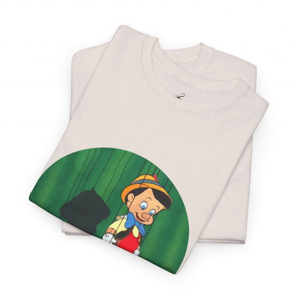 Vintage Pinocchio Heavy Cotton T-shirt - Image 9