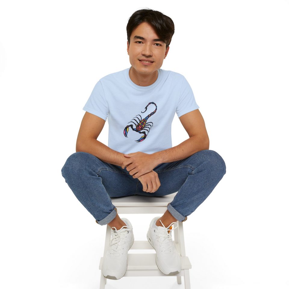 Unique Scorpion Design Tee - Original Artwork Graphic Shirt