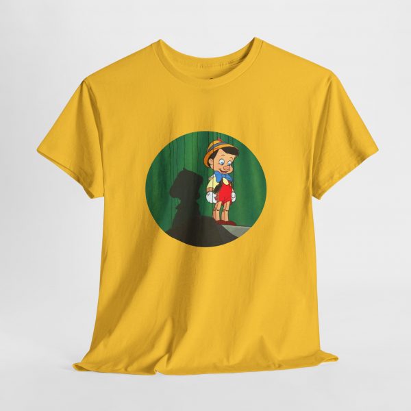 Vintage Pinocchio Heavy Cotton T-shirt - Image 11