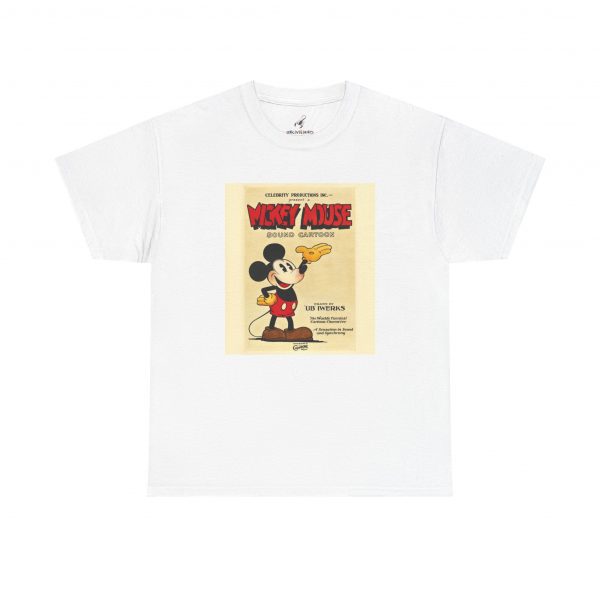 Retro Disney Mickey Mouse Unisex Cotton Tee - Image 3