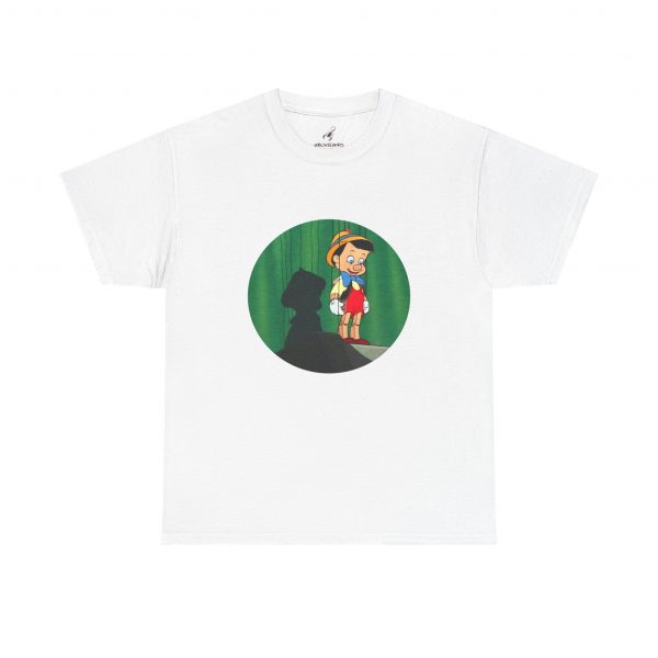 Vintage Pinocchio Heavy Cotton T-shirt - Image 4