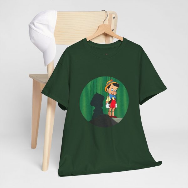 Vintage Pinocchio Heavy Cotton T-shirt - Image 13