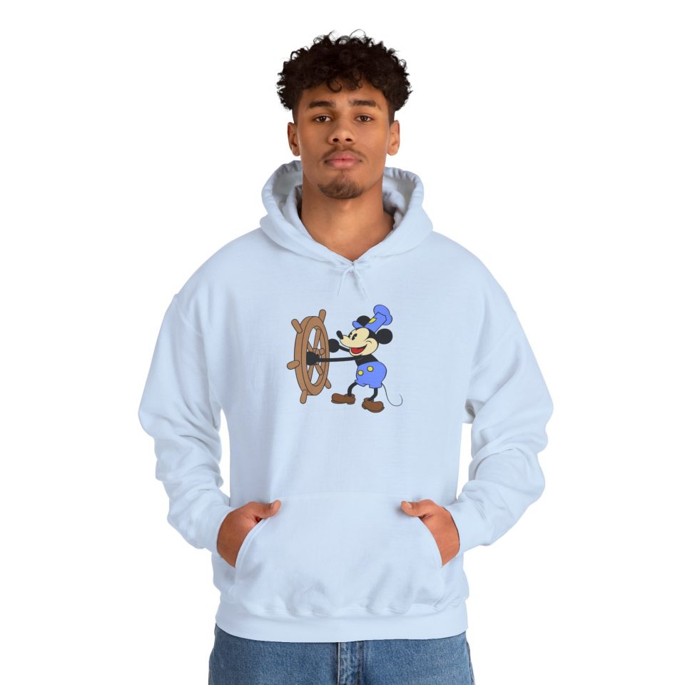 Classic Mickey Mouse Hoodie | Unisex Disney Hooded Sweatshirt